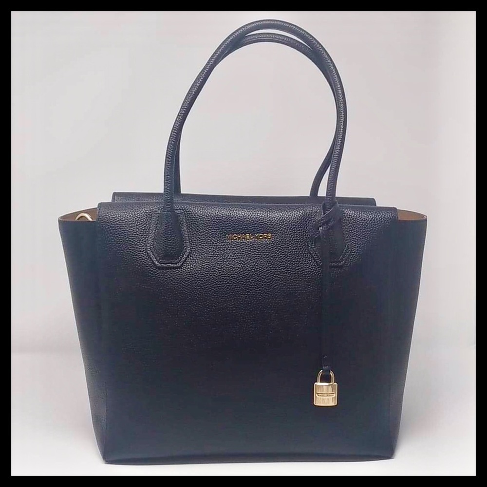 MICHAEL KORS Mercer Large Pebbled Leather T - Picture 3 of 8